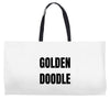 golden doodle Weekender Totes