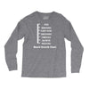 beard level Long Sleeve Shirts