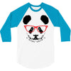 cool panda 3/4 Sleeve Shirt