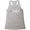 100x or gtfo bitmex edition white logo Racerback Tank