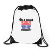 on a scale of one to america how free are you tonight Drawstring Bags
