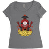 the yignion clan love bananas Women's Triblend Scoop T-shirt