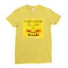 smile Ladies Fitted T-Shirt