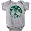 twin pies coffee Baby Onesie