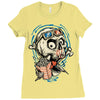 skull movie Ladies Fitted T-Shirt