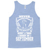 Never Underestimate Dog Rescuer Who Was Born September Tank Top