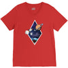 Space Triangle V-Neck Tee