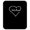 bitches heart Mousepad