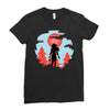adventure girl Ladies Fitted T-Shirt