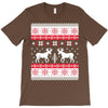 reindeer christmas ugly sweater T-Shirt