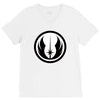 logo monument stars V-Neck Tee