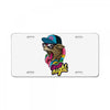 up all night cat License Plate