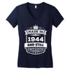 Made In 1944 And Still Awesome Women's V-Neck T-Shirt