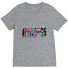 jake paulers colorful V-Neck Tee