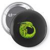 alien ouroboros Pin-back button