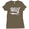milf since 2012 Ladies Fitted T-Shirt
