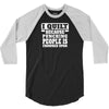 I Guilt Punching People Is Frowned Upon 3/4 Sleeve Shirt