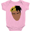 abstract design of xxxtentacion Baby Bodysuit