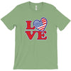 star spangled hammered T-Shirt