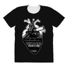 eiffel heart All Over Women's T-shirt