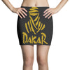 uomo dakar stampa oro moto deserto parigi africa sport Mini Skirts