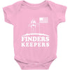 moon finders keepers Baby Onesie
