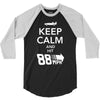 keep calm and hit 88 mph time travel 3/4 Sleeve Shirt