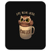 owl coffee Mousepad