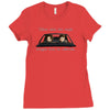 shotgun shuts his cakehole Ladies Fitted T-Shirt