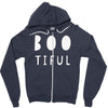 boo tiful halloween Zipper Hoodie