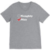 more nice than naughty V-Neck Tee