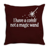 magic wand rhinestone Throw Pillow
