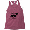 dad bear Racerback Tank