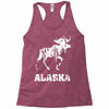 Alaska Deer Rudolph Racerback Tank