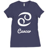cancer zodiac Ladies Fitted T-Shirt