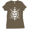 destiny raid skull emblem Ladies Fitted T-Shirt
