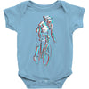 ride in 3d Baby Onesie
