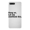 Hang on. Let me overthink this. iPhone 7 Plus Case