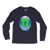the green frog Long Sleeve Shirts