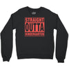 straight outta kindergarten Crewneck Sweatshirt