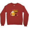 save water drink beer Crewneck Sweatshirt