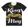 kings are born in may All Over Women's T-shirt
