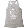 where my hoes Racerback Tank