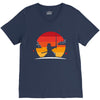 Samurai Sunset V-Neck Tee