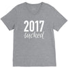 2017 sucked V-Neck Tee