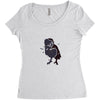 Owl Women's Triblend Scoop T-shirt