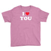 i love you Youth Tee