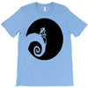 nightmare before christmas black logo T-Shirt