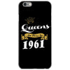 queens are born in 1961 iPhone 6/6s Case