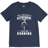 i will be running V-Neck Tee